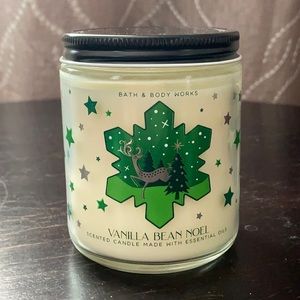 Bath & Body Works Vanilla Bean Noel 7oz Candle